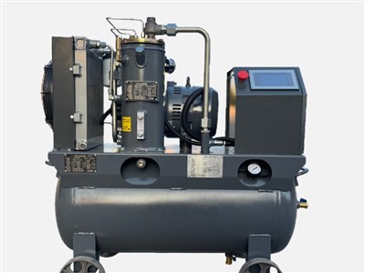 Wat voor soort compressor heb ik nodig voor droogijsstraal?